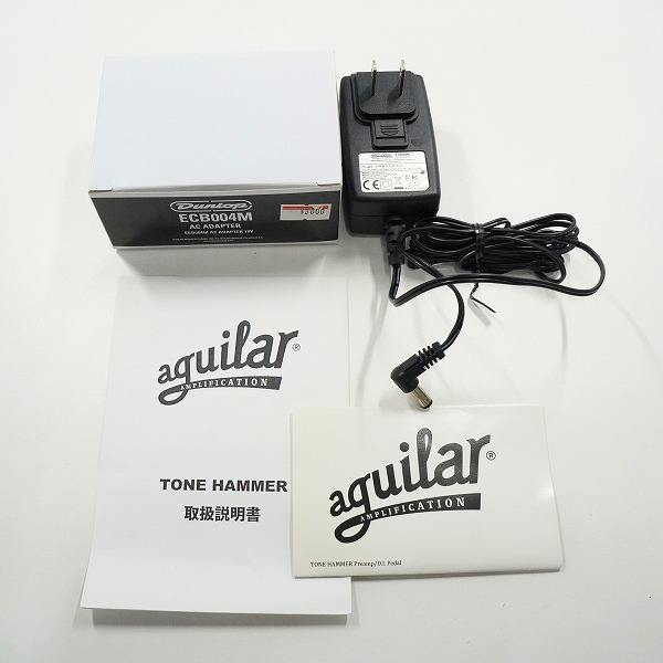 実際に弊社で買取させて頂いたaguilar/アギュラー Tone Hammer ベース用 プリアンプ ダイレクトボックス エフェクター ACアダプター付き 動作確認済みの画像 7枚目