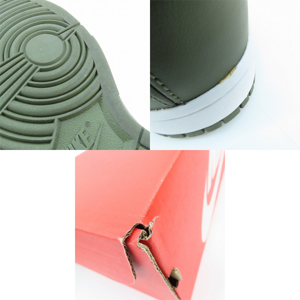 実際に弊社で買取させて頂いたNIKE/ナイキ DUNK LOW RETRO/ダンクハイ レトロ チャンピオンシップ カーキ/ホワイト DD1399-107/25.5の画像 6枚目