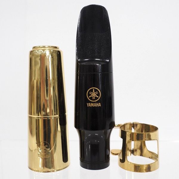 実際に弊社で買取させて頂いたYAMAHA/ヤマハ 5C バリトンサックス用 マウスピース リガチャー・キャップ付き