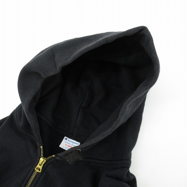 実際に弊社で買取させて頂いたChampion/チャンピオン REVERSE WEAVE ジップアップパーカー CSS5112A/XLの画像 5枚目
