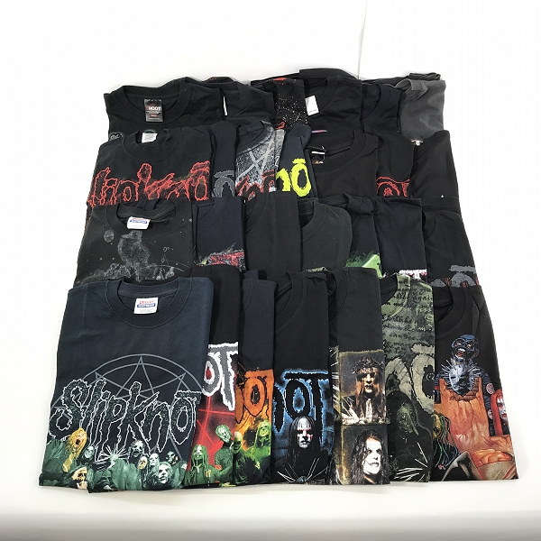 実際に弊社で買取させて頂いた【おまとめ】Slipknot/スリップノット バンT/バンドTシャツ/カットソー
