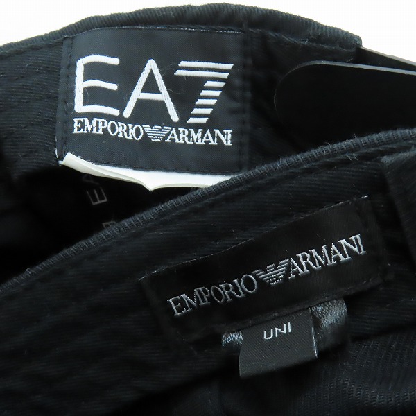実際に弊社で買取させて頂いたEMPORIO ARMANI/エンポリオアルマーニ 帽子/キャップ 2点セットの画像 5枚目