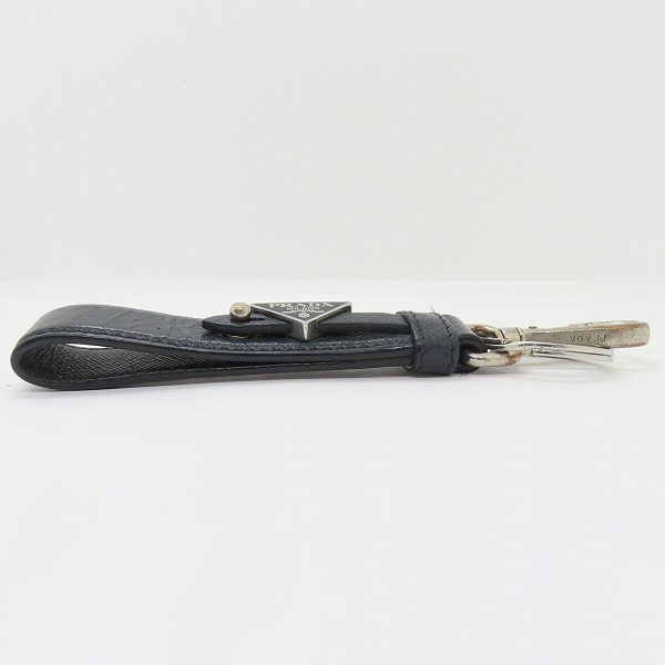 実際に弊社で買取させて頂いたPRADA/プラダ キーリング/レザー/無地の画像 2枚目