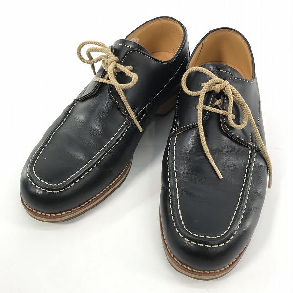 実際に弊社で買取させて頂いたBURBERRY/バーバリー レザー シューズ  BU1367/24.5