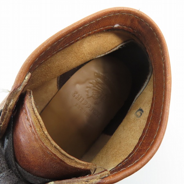 実際に弊社で買取させて頂いたCHIPPEWA/チペワ MODERN SUBURBAN/チャッカブーツ 4025TAN/26.0の画像 4枚目