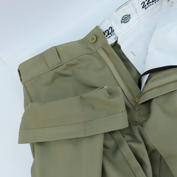 実際に弊社で買取させて頂いたN.HOOLYWOOD×DICKIES/エヌハリウッド×ディッキーズ ワークパンツ 2222-PT28-025 peg/40の画像 5枚目