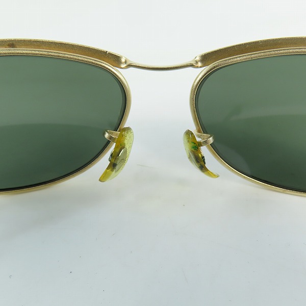 実際に弊社で買取させて頂いたRayBan/レイバン B&L メタルツイストオーバル  サングラス/アイウェア W2568の画像 3枚目