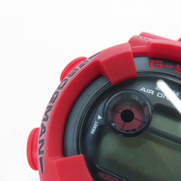 実際に弊社で買取させて頂いたG-SHOCK/Gショック FROGMAN 2000年特別仕様モデル 赤蛙 DW-8200F-4JR 【動作未確認】の画像 4枚目
