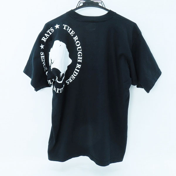 実際に弊社で買取させて頂いたRATS/ラッツ スクリプトロゴ Tシャツ ブラック 22’RT-0502 Sの画像 1枚目