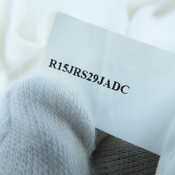 実際に弊社で買取させて頂いた【JPタグ】BERLUTI/ベルルッティ フロントロゴパッチ Tシャツ 半袖Tシャツ R15JRS29JA/XLの画像 5枚目