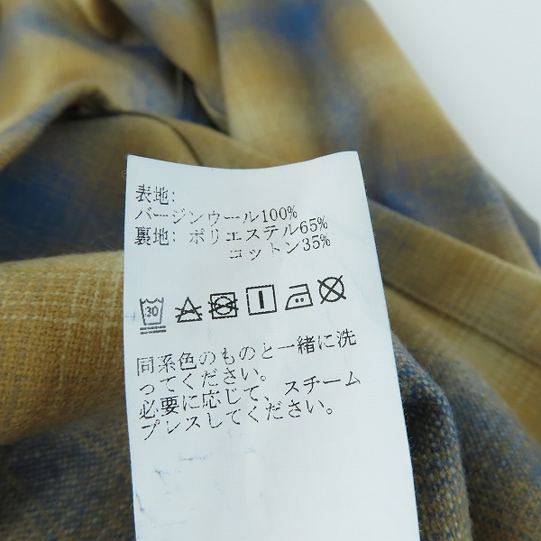 実際に弊社で買取させて頂いたPENDLETON/ペンドルトン ウール THE ORIGINAL BOARD SHIRT オリジナルボードシャツ AA022-32035/Sの画像 3枚目