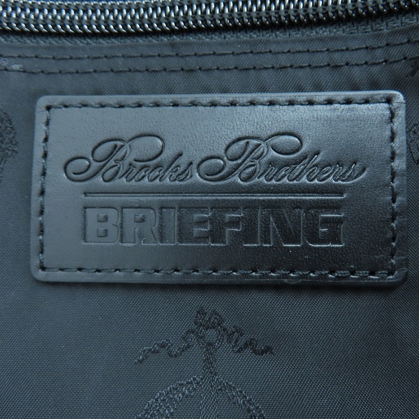 実際に弊社で買取させて頂いたBRIEFING × BROOKS BROTHERS/ブリーフィング×ブルックスブラザーズ BB FUSION TRINITY LINER 3WAYバッグの画像 6枚目