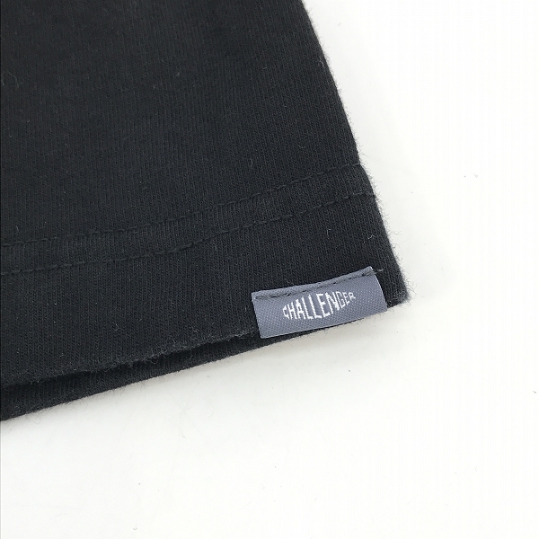 実際に弊社で買取させて頂いたCHALLENGER/チャレンジャー SIGNATURE TEE/シグネチャーロゴ半袖Tシャツ Sの画像 4枚目