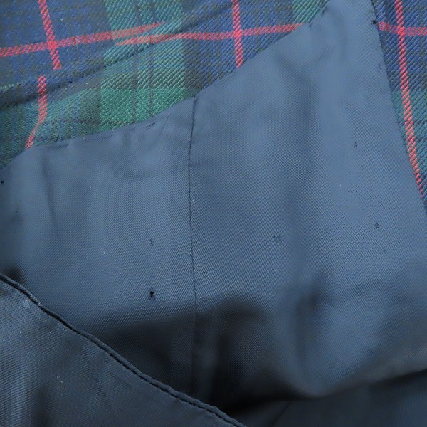実際に弊社で買取させて頂いたBrooks Brothers/ブルックスブラザーズ Madison チェック柄 ベスト/ジレ/38Sの画像 6枚目