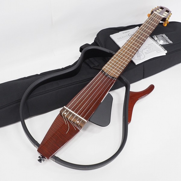 実際に弊社で買取させて頂いた★YAMAHA/ヤマハ  SLG-110N/SLG110N サイレントギター クラシックギター 専用ソフトケース付 