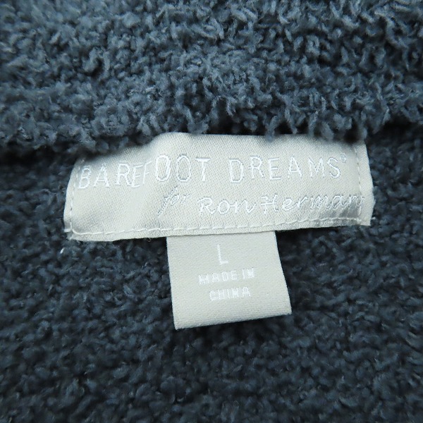 実際に弊社で買取させて頂いたBAREFOOT DREAMS × Ron Herman/ベアフットドリームス×ロンハーマン ジップアップパーカー SZMCC1785/Lの画像 2枚目