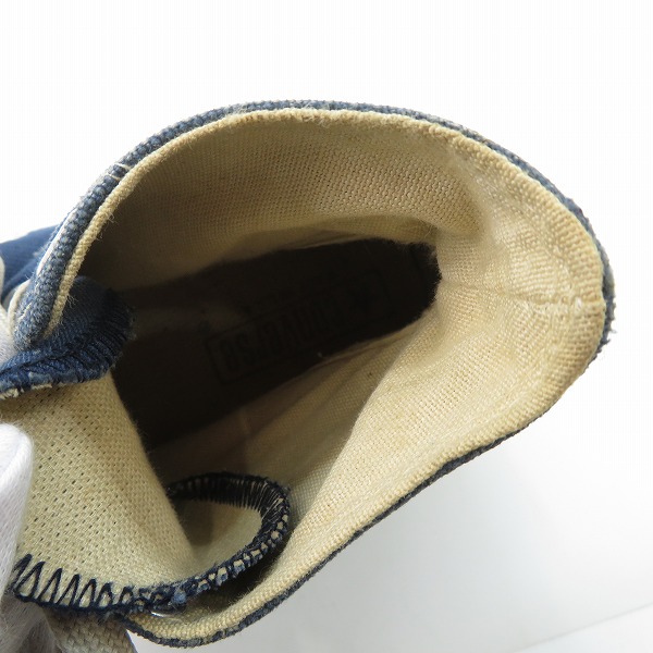 実際に弊社で買取させて頂いたCONVERSE/コンバース 80s ALL STAR/オールスター ハイカット ブルー/7の画像 4枚目