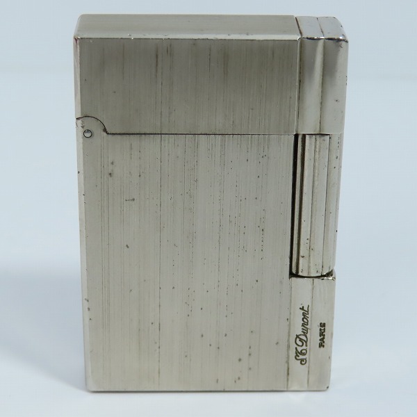 実際に弊社で買取させて頂いたS.T.Dupont/S.T.デュポン GATSBY/ギャッツビー ヘアライン ガスライター シルバー 18313の画像 1枚目