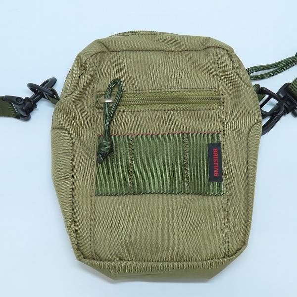 実際に弊社で買取させて頂いたBRIEFING/ブリーフィング JOINT/ジョイント 2WAY ZIP TOP TALL  ショルダーポーチ BRL193L37