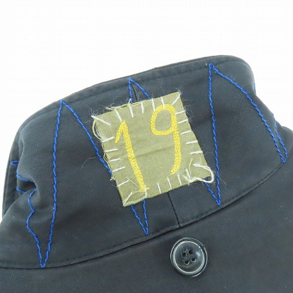 実際に弊社で買取させて頂いたHUGO BOSS/ヒューゴボス ファーライナー付き コート ブラック XLの画像 8枚目