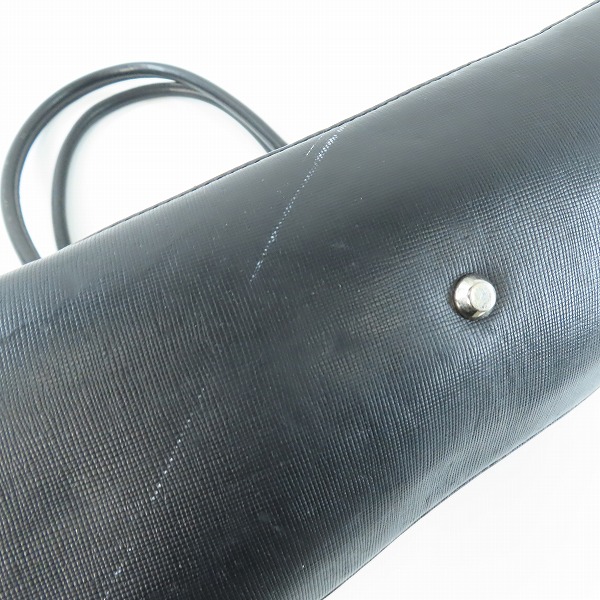 実際に弊社で買取させて頂いたRoen/ロエン スカル レザー 裏地 レオパード トートバッグの画像 6枚目