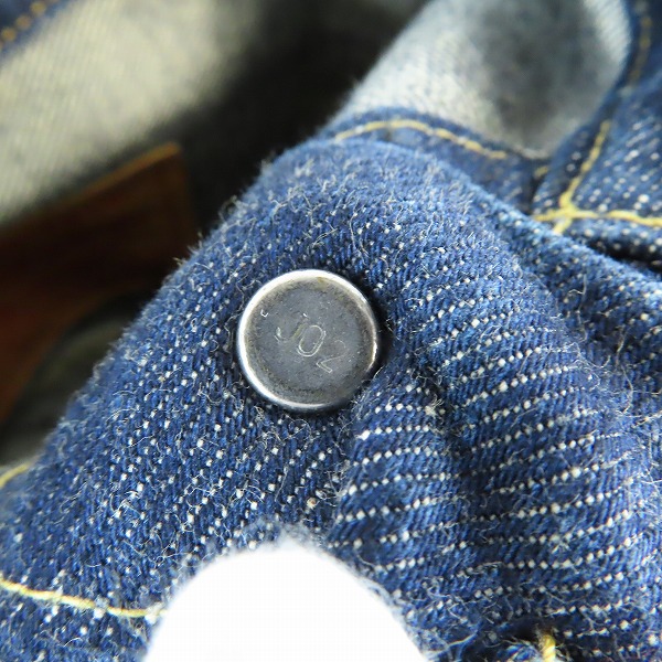 実際に弊社で買取させて頂いたLEVI’S/リーバイス 日本製 95年製 71506-XX 1st 大戦モデル 復刻 トラッカージャケット/デニムジャケット 36の画像 6枚目