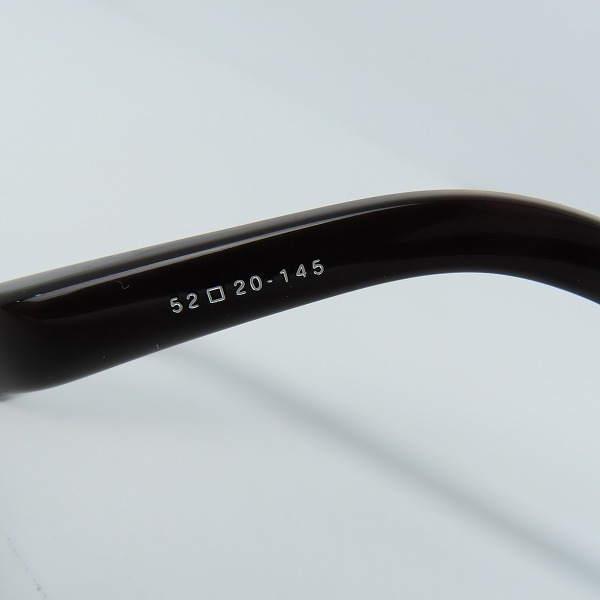 実際に弊社で買取させて頂いたDITA/ディータ 度入り眼鏡/メガネフレーム/アイウェア DRX-2011-B-52の画像 5枚目