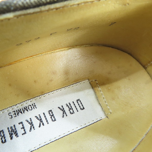 実際に弊社で買取させて頂いたDIRK BIKKEMBERGS/ダークビッケンバーグ シューズ 革靴 /40の画像 7枚目
