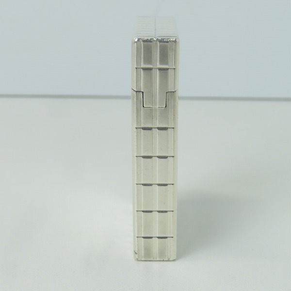 実際に弊社で買取させて頂いたS.T.Dupont/デュポン GATSBY/ギャッツビー ガスライター インターセクト シルバーの画像 2枚目