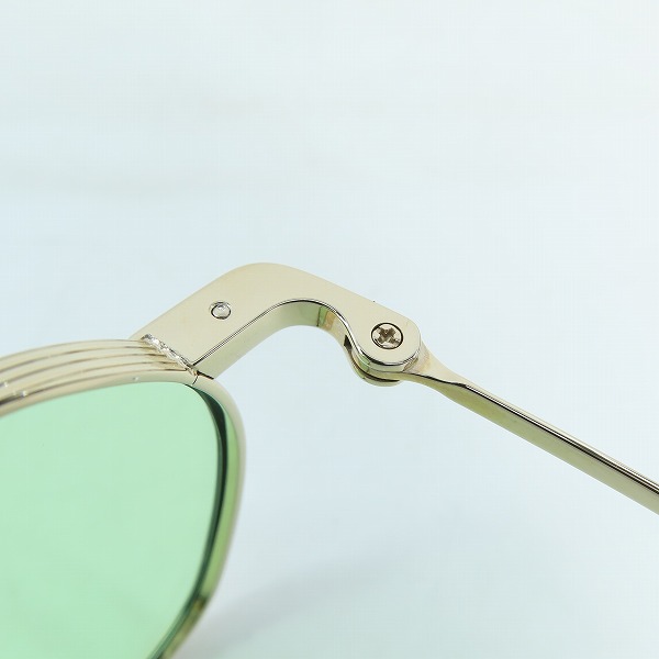 実際に弊社で買取させて頂いたglamb/グラム 24SS Hexagon Sunglasses/ヘキサゴンサングラス GB0224/AC19 の画像 4枚目