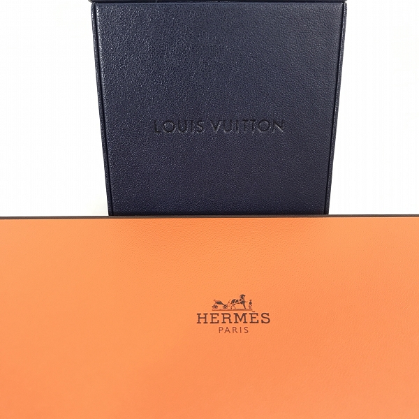 実際に弊社で買取させて頂いた【おまとめ】HERMES/エルメス LOUIS VUITTON/ルイヴィトン ジュエリーケース/空箱/ネックレス用/リング用/ブレスレット用の画像 1枚目