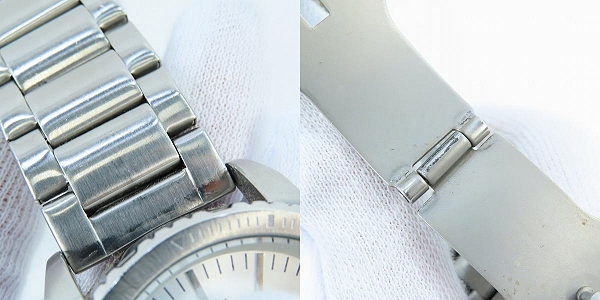 実際に弊社で買取させて頂いたDIESEL/ディーゼル クロノグラフQZ クォーツ 腕時計 DZ-5301の画像 8枚目