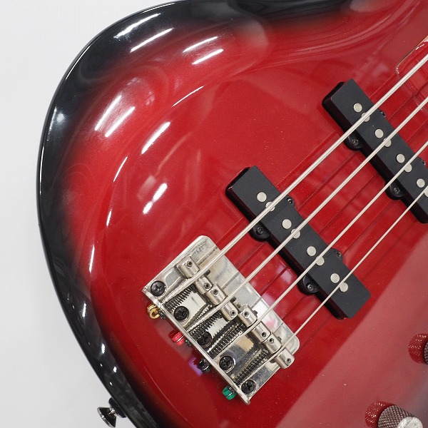 実際に弊社で買取させて頂いた★Aria Pro II/アリアプロ2 IGB コンパクトボディ4弦エレキベース ギグケース付の画像 5枚目