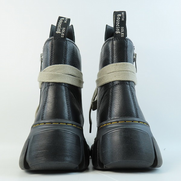 実際に弊社で買取させて頂いたDR.MARTENS x RICK OWENS/ドクターマーチン×リックオウエンス 1460 JMB Lace RO DMXL 31755001/UK11の画像 1枚目