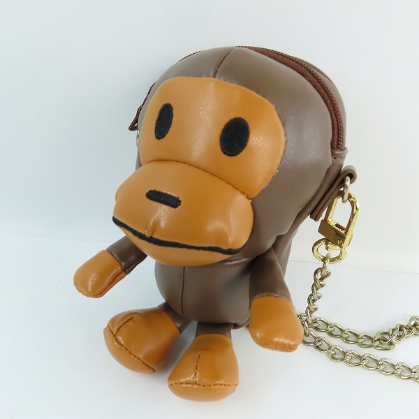 実際に弊社で買取させて頂いたA BATHING APE/アベイシングエイプ BABY MILO PLUSH DOLL CHAIN SHOULDER BAG ミニショルダーバッグ 