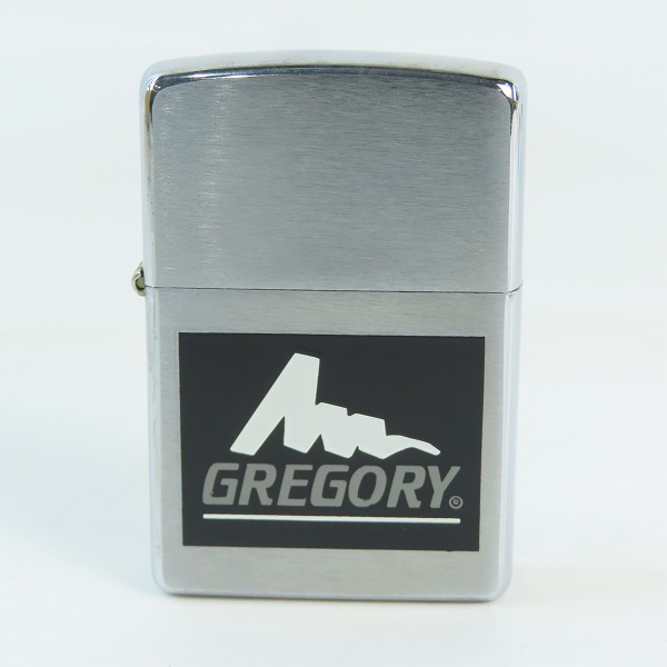 実際に弊社で買取させて頂いたZIPPO/ジッポー GREGORY/グレゴリー ロゴ 2004年製