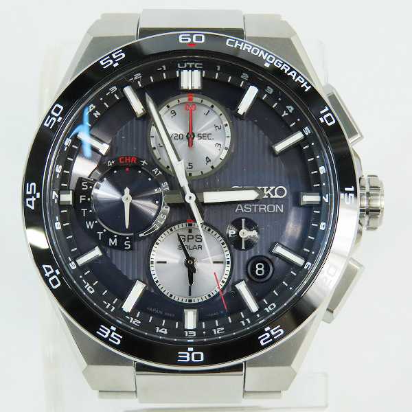 実際に弊社で買取させて頂いた【保証期間内】SEIKO/セイコー アストロン ネクスター ソーラーGPS 腕時計 SBXC151の画像 1枚目