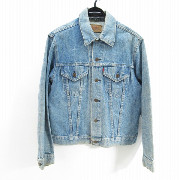 実際に弊社で買取させて頂いたLevi's/リーバイス ボタン裏刻印1/ヴィンテージ デニムジャケット/Gジャン 70505-0213/40