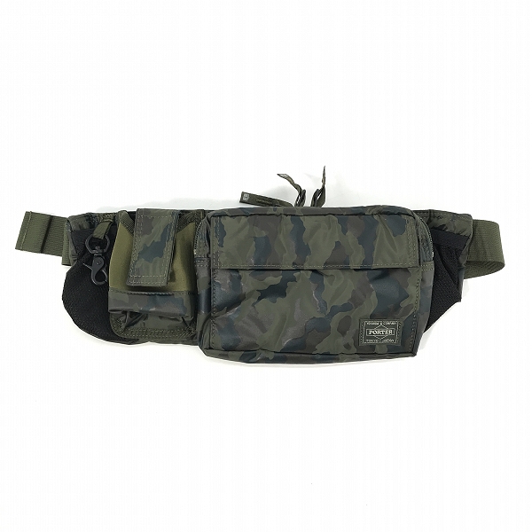 実際に弊社で買取させて頂いたHEADPORTER/ヘッドポーター OLIVEDRAB タンカー 迷彩/カモ ウエストバッグ