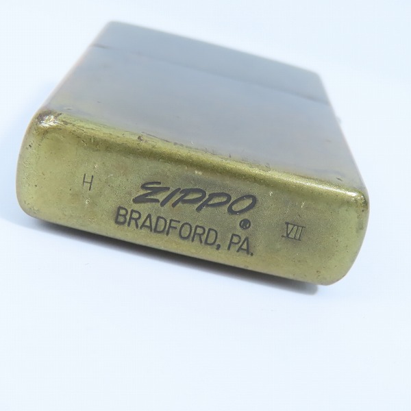 実際に弊社で買取させて頂いたZIPPO/ジッポー HARLEY-DAVIDSON/ハーレーダビッドソン メタル貼り 1991年製の画像 4枚目