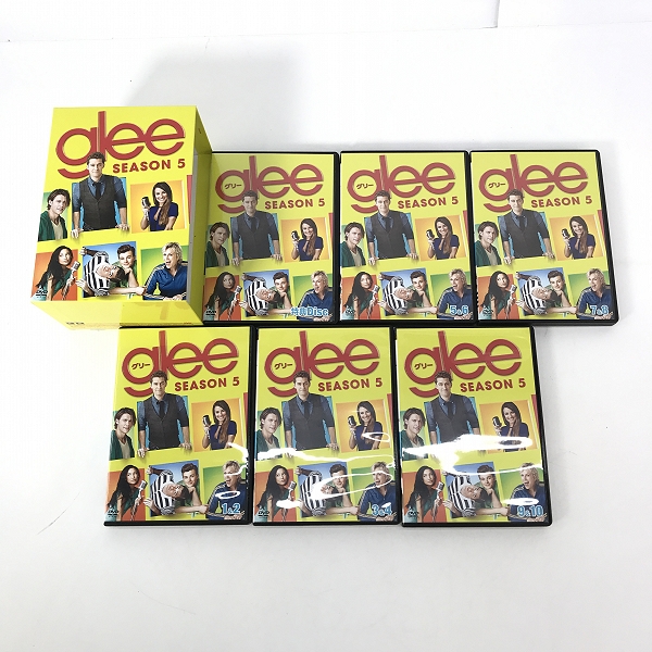 実際に弊社で買取させて頂いた【おまとめ】glee/グリー DVD シーズン1/2/3/5/THE FINAL SEASON/ザ・コンサート・ムービー コレクターズBOXの画像 4枚目