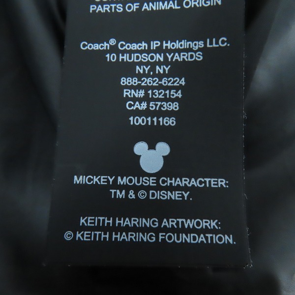 実際に弊社で買取させて頂いたCOACH×Disney×Keith Haring/コーチ×ディズニー×キースへリング ダウン ジャケット 00000-000/46の画像 3枚目