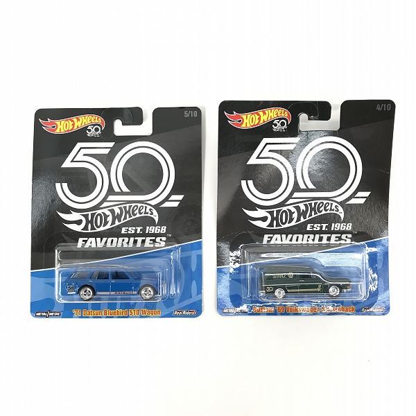 実際に弊社で買取させて頂いた【おまとめ/未開封】Hot Wheels/ホットウィール FAST＆FURIOUS 他 71 DATSUN BLUEBIR WAGON/60's FORD Econoline Pickup 等の画像 1枚目