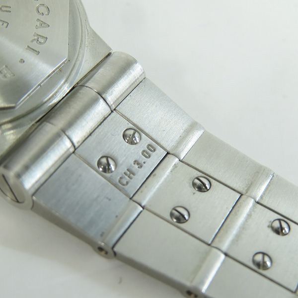 実際に弊社で買取させて頂いたBVLGARI/ブルガリ ディアゴノ スポーツ デイト AUTOMATIC/オートマチック/自動巻き 腕時計/ウォッチ LCV35Sの画像 6枚目