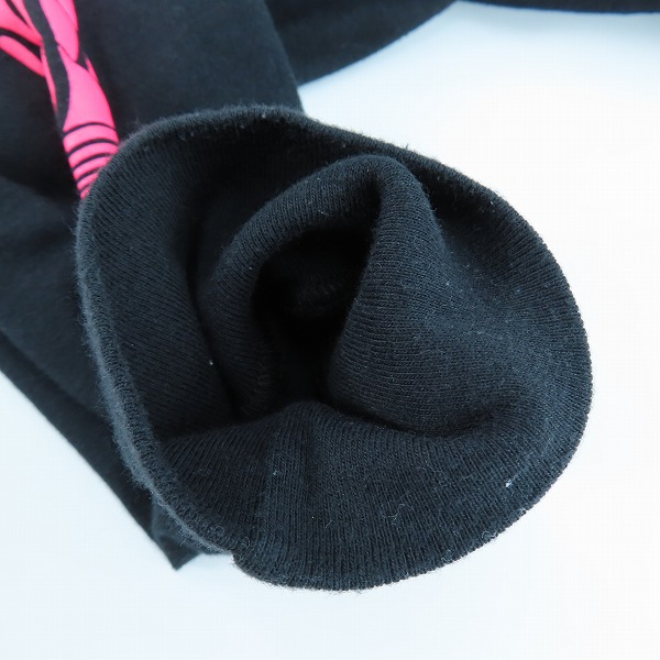 実際に弊社で買取させて頂いた【JPタグ】CHROME HEARTS NEON PINK STRIPE LOGO L/S T-SHIRT ロングＴシャツ 2212-304-0244/Lの画像 8枚目