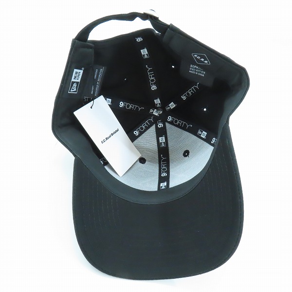 実際に弊社で買取させて頂いた【未使用】F.C.R.B.×New Era/エフシーアールビー×ニューエラロゴ刺繡 帽子/キャップ FCRB-232094-Aの画像 4枚目