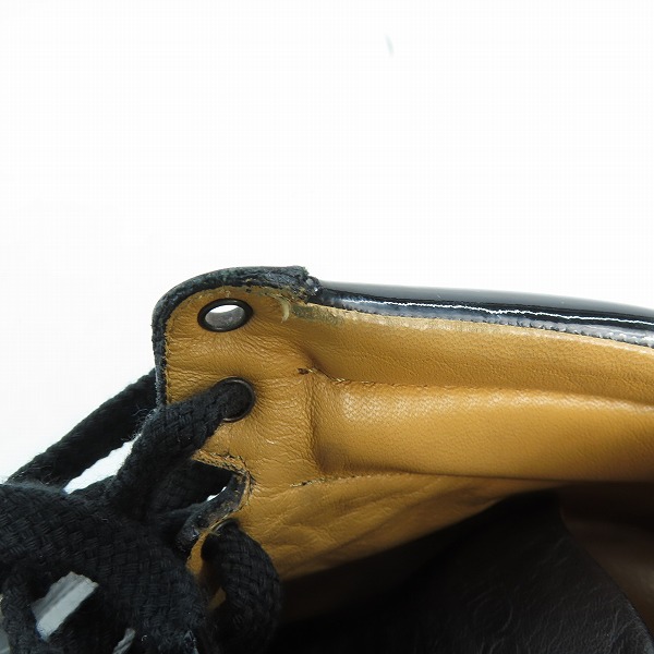 実際に弊社で買取させて頂いたJIMMY CHOO/ジミーチュウ スタースタッズ ハイカットスニーカー ブラック/40の画像 8枚目