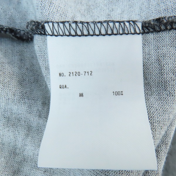 実際に弊社で買取させて頂いたLAD MUSICIAN/ラッドミュージシャン プリントTシャツ 2120-712の画像 3枚目