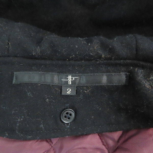 実際に弊社で買取させて頂いたNO ID./ノーアイディー ライナー付きメルトンモッズコート/2の画像 4枚目