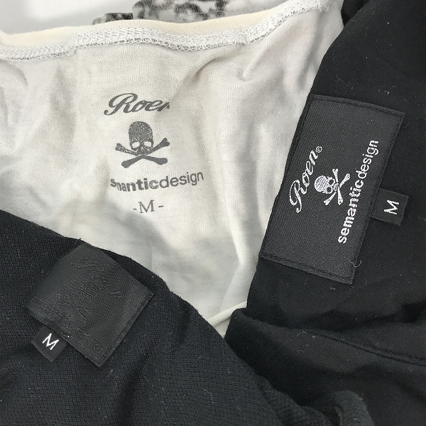 実際に弊社で買取させて頂いた【おまとめ】Roen×semantic design/ロエン×セマンティックデザイン ポロシャツ/長袖Tシャツの画像 2枚目